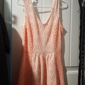 Midi dress little daring in back but very stylish